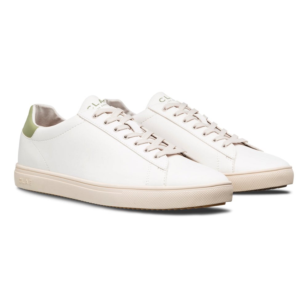 CLAE BRADLEY CACTUS Shoes Womens USA063-R48 In White Sage